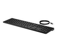 HP 320K - clavier - durée de vie du commutateur de 10 millions full size - noir - Smart Buy Périphérique d'entrée
