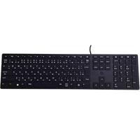 HP Clavier USB 320K - QWERTY Anglais - Noir