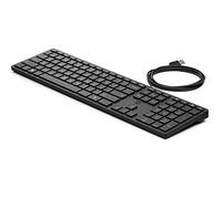 HP 320K Clavier USB QWERTY Anglais Noir