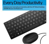 HP Souris et clavier Wired Desktop 320MK