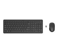 HP 330 Wls Mse and KB Combo FR Pack clavier souris Universel RF sans fil Noir