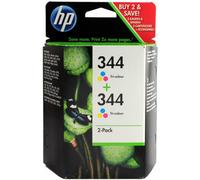 HP 344 cartouche d'encre Tricolore 2-pack authentique C9505EE (TVA incluse)