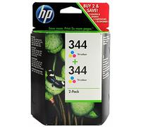 HP 344 - Print cartridge - 2 x colour (cyan, magenta, yellow) - 450 pages - blister with RF alarm