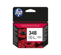 HP 348 - 13 ml - couleur (cyan clair, magenta clair, noir) - original - emballage coque avec alarme radioélectrique - cartouche d'encre (photo) - pour Officejet 100, 150; Photosmart C4424, C4472, C448
