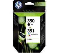 HP 350+351 Multipack Noir(e) / Plusieurs couleurs Original SD412EE