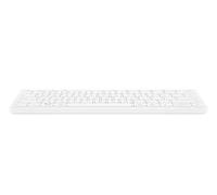HP 350 Compact Multi-Device - Clavier - sans fil - Bluetooth 5.2 - Français - blanc - emballage recyclable