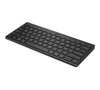 HP 350 Compact Multi-Device - Clavier - sans fil - Bluetooth 5.2 - noir - emballage recyclable Noir