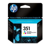 HP 351 Cartouche d'encre trois couleurs authentique (CB337EE) pour HP Photosmart C4380/C4472/C4580/C