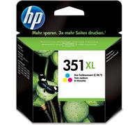 HP 351XL cartouche d'encre trois couleurs grande capacité authentique