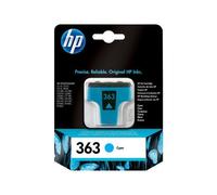 HP 363 - 4 ml - cyan - original - cartouche d'encre - pour Photosmart 31XX, 82XX, C5100, C5170, C5175, C5190, C5194, C6100, C6150, C6175, C7100