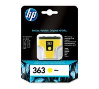 HP 363 Cartouche d'Encre Jaune Authentique (C8773EE)
