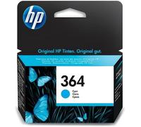 HP 364 Cartouche d'encre cyan authentique (CB318EE) pour HP DeskJet 3070A et HP Photosmart 5525/6525