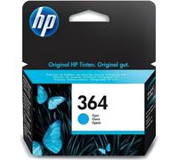 HP 364 Cartouche d'encre cyan authentique (CB318EE) pour HP DeskJet 3070A et HP Photosmart 5525/6525
