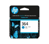 HP 364 original Ink cartridge CB318EE BA1 cyan standard capacity 3ml 300 pages 1-pack with Vivera Ink cartridge