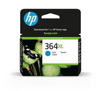 HP 364XL Cartouche d'Encre Cyan grande capacité Authentique (CB323EE)