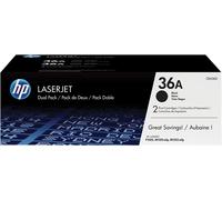 HP Cartouche toner CB436AD (36A) - Noir - 4 000 pages - pour LaserJet M1120 MFP