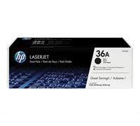 HP 36A - pack de 2 - noir - original - LaserJet - cartouche de toner (CB436AD)