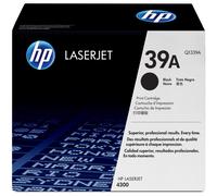 HP 39A Black Original LaserJet Toner Cartridge Cartouche de toner Noir