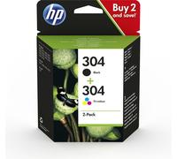 HP 3JB05AE Cartouches d'encre noire/couleur No. 304