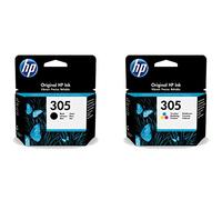 HP 3YM61AE/3YM60AE 305 Multipack - Lot de Cartouches d’encre originales, noir et tricolore
