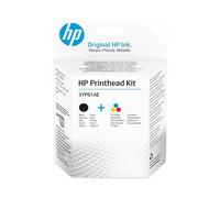 HP 3YP61AE : Kit de 2 têtes d'impression GT (Noir & Trois Couleurs), Jet d'encre thermique, 117x38x157mm, 164g, Compatibilité HP GT Series