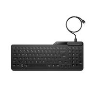 HP 405 Clavier Filaire Rétroéclairé USB Multi-OS Clavier filaire rétroéclairé avec touches programmables, connexion USB-C et USB-A et design compact