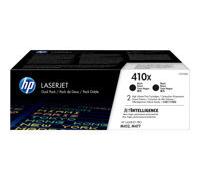 HP 410X - pack de 2 - à rendement élevé - noir - original - LaserJet - cartouche de toner (CF410XD)