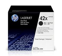 HP 42X Pack de 2 toners Noir authentiques grande capacité (Q5942XD)