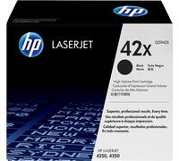 HP Toner original Q5942X (42X) - Noir pour LaserJet 4250/4250N/4350/4350N