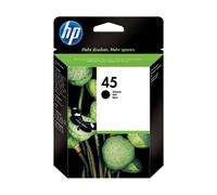HP 45 cartouche d'encre noir authentique grande contenance