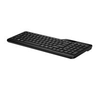 HP 475 - Clavier - bi-mode, multi-dispositifs, compact, disposition en 2 zones, déplacement des touches surbaissé, 12 boutons programmables - sans fil - 2.4 GHz, Bluetooth 5.3 - Français - noir...