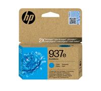 HP 937e EvoMore - Cyan - original - cartouche d'encre - pour Officejet Pro 9122e, 9125e, 9135e, 9720E, 9730e G