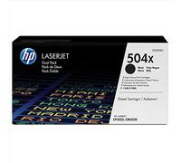 HP 504X pack de 2 toners LaserJet noir grande capacité authentiques