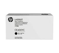 Cartouche toner HP CE400YC (507Y) haute capacité ~11700 pages Noir