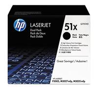 HP 51X - 2er-Pack - Hohe Ergiebigkeit - Schwarz - Original - Laserjet
