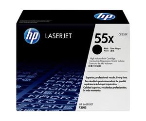 HP 55X CE255X Toner haute capacité noir pour imprimante laser