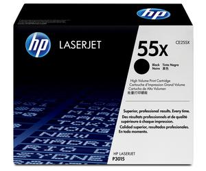 HP 55X High Yield Black Original LaserJet toner cartridge