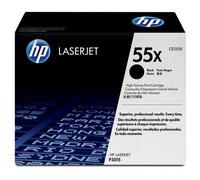 HP 55X Noir Cartouche Toner Haute Capacité 12 500 pages