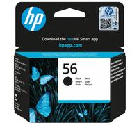 HP 56 - 19 ml - noir - original - Emballage coque avec alarme électromagnétique - cartouche d'encre - pour Deskjet 450, 55XX; Officejet 6110; Photosmart 7150, 7350, 7550; psc 21XX, 2210