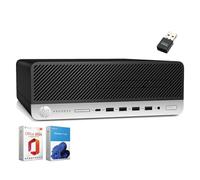 HP 600 G4 PC fixe - Intel Core i7-9700, RAM 32 Go, SSD 1 To - Windows & Office 2024 - WiFi et Bluetooth - Moniteur 27" UltraSlim - Kit clavier et souris multimédia (PC uniquement)