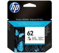 Cartouche d'Encre - Imprimante HP 62 trois couleurs authentique (C2P06AE) pour Officejet Mobile 250, Envy 5540/5640/7640, Officejet 5740 e-Ai