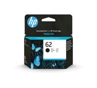 HP 62 Cartouche d'Encre Noire Authentique C2P04AE - Encre à Pigments 4 ml - Rendement 200 Pages - Impression Jet d'Encre - Compatible Imprimantes HP