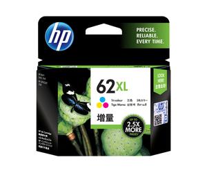 HP 62XL - à rendement élevé - tricolore à base de colorant - originale - cartouche d'encre - C2P07AE#301