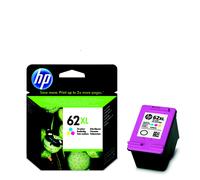 HP 62XL cartouche d'encre trois couleurs grande capacité authentique
