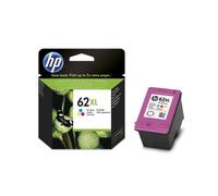 HP 62XL Trois Couleur Cartouche XL authentique (C2P07AE) pour Envy 5540, 5640, 7