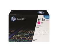 HP Cartouche de toner Magenta 643A (Q5953A) – 10 000 pages pour Color LaserJet 4700
