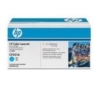 HP Cartouche de toner 646A (CF031A) Cyan - 12 500 pages - d'origine