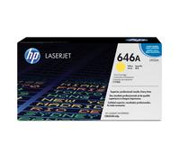 HP 646A toner LaserJet jaune authentique