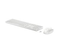 HP 650 Blanc ensemble clavier et souris - AZERTY