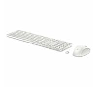 HP 650 Combo de Teclado + Ratón Inalámbrico Blanco